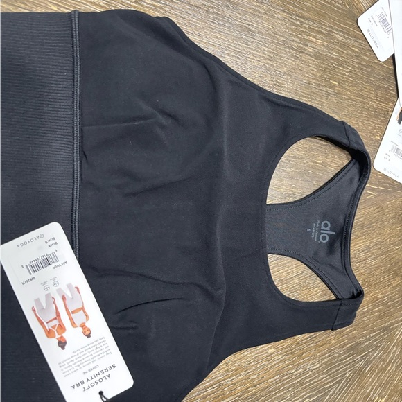 ALO Yoga Midnight Racerback Bra - Picture 1 of 1